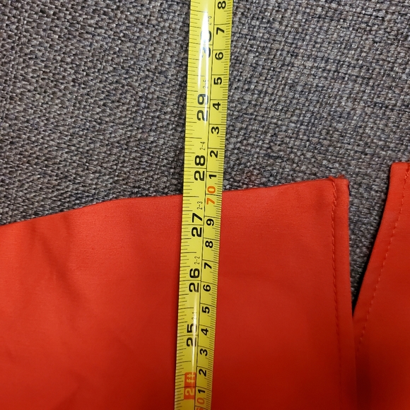 Calvin Klein Red Suit Jacket Size 12 Form Fitting. - Picture 14 of 16